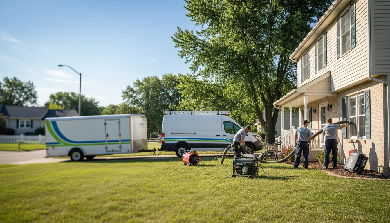 Flooded Basement Restoration And Cleanup With Repair in Altheimer, AR near me